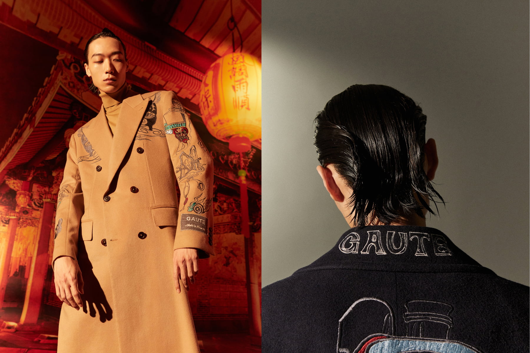 當台灣陣頭文化遇上西裝工藝 裁縫師 官將首 國寶繪師的三方合作 Verse